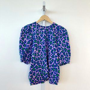 Clare V Puff Sleeve Sweatshirt